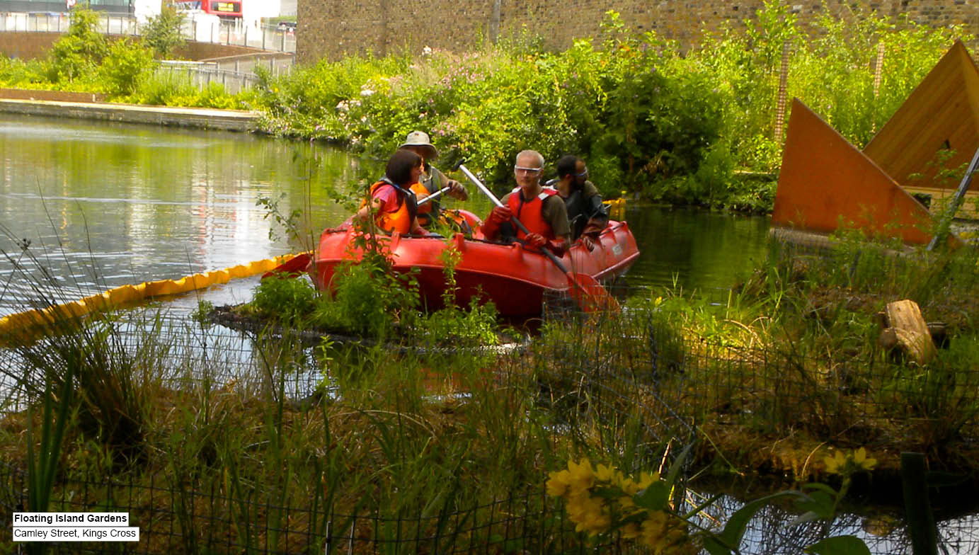 Floating Island Gardens Regents Canal